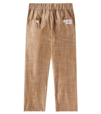 Pantaloni Connell in chambray | Bonpoint