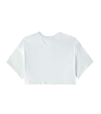 Cropped-Top aus Baumwoll-Jersey | Chloé Kids