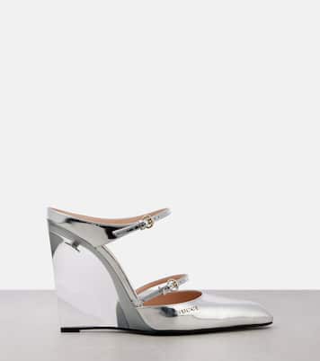 Mules Christy in vernice | Gucci
