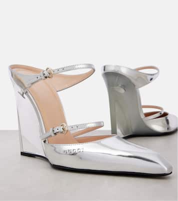 Mules Christy in vernice | Gucci