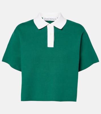 Polo en coton et cachemire | JW Anderson