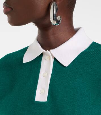 Polo en coton et cachemire | JW Anderson