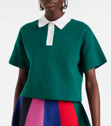 Polo en coton et cachemire | JW Anderson