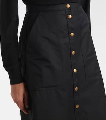 Gonna midi in misto cotone | Moncler
