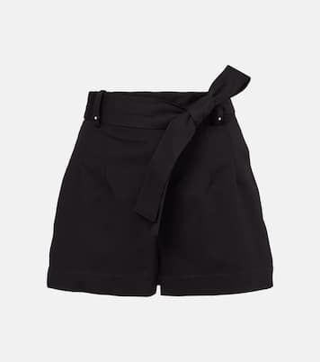 Shorts in gabardine con cintura | Moncler