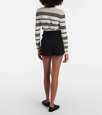 Shorts in gabardine con cintura | Moncler