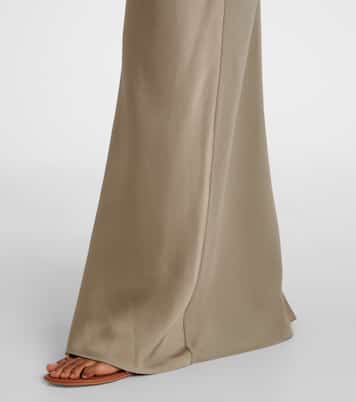 Maxikleid aus Satin | Ami Paris