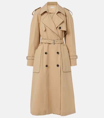 Cotton poplin trench coat | Dries Van Noten