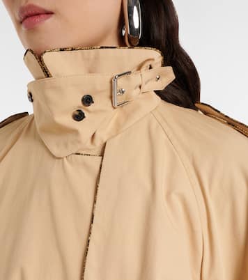 Cotton poplin trench coat | Dries Van Noten
