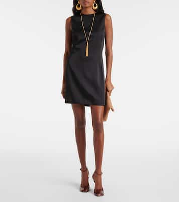 Robe en satin | Saint Laurent