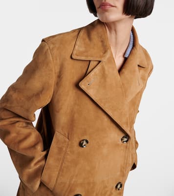 Jacke Nola aus Veloursleder | Proenza Schouler