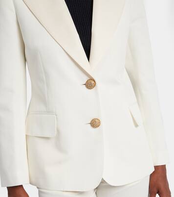 Blazer aus Baumwolle und Leinen | Valentino