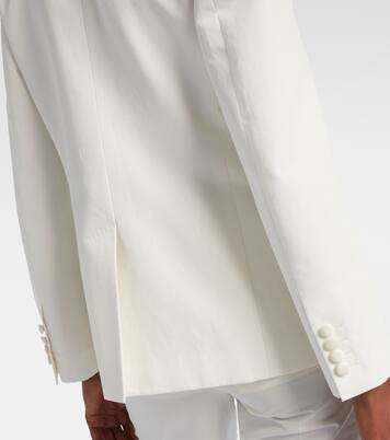 Blazer aus Baumwolle und Leinen | Valentino