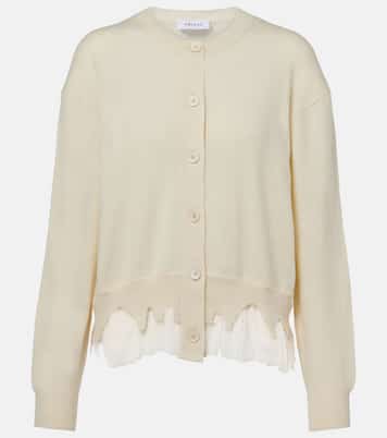 Deconstructed wool and cashmere cardigan | McQueen