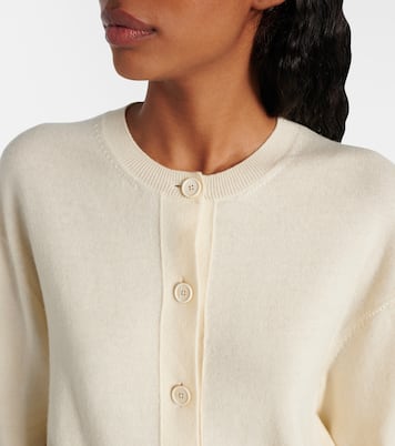 Deconstructed wool and cashmere cardigan | McQueen