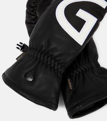 Bello leather ski mittens | Goldbergh