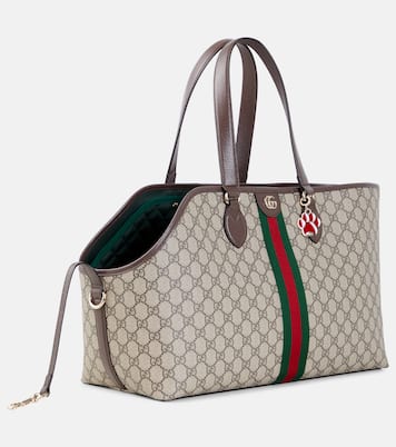 GG Web Stripe pet tote bag | Gucci