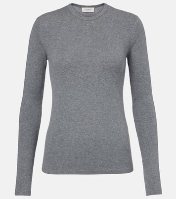 Vivian knitted cotton and cashmere top | Lisa Yang