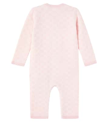 Baby GG wool jacquard onesie | Gucci Kids
