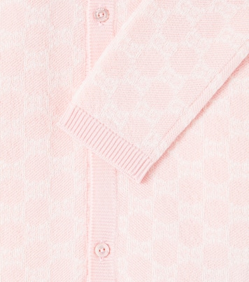 Baby GG wool jacquard onesie | Gucci Kids