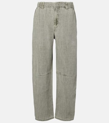 Pantaloni regular Taylor in lino | Velvet