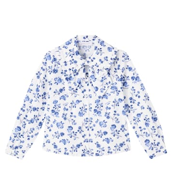 Bedruckte Bluse aus Baumwolle | Monnalisa