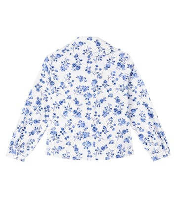 Bedruckte Bluse aus Baumwolle | Monnalisa