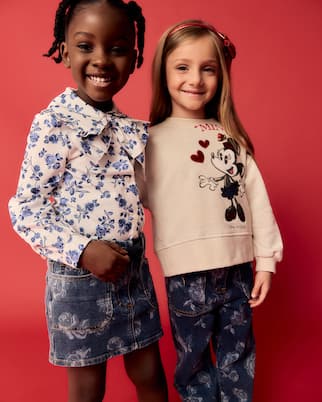 Floral cotton shirt | Monnalisa