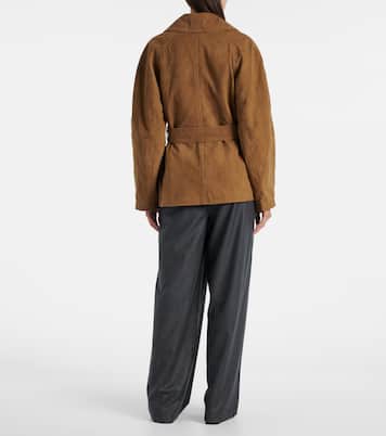 Belted suede jacket | Róhe