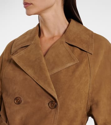 Belted suede jacket | Róhe