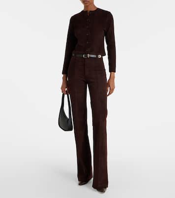 Astrid suede cardigan | Stouls