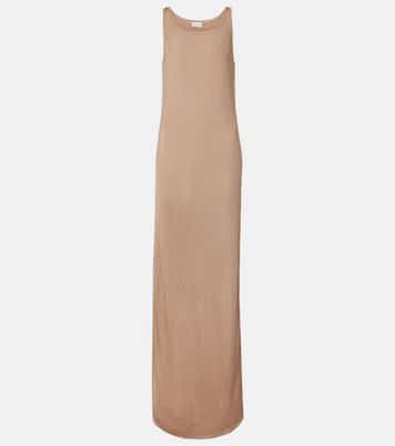 Ribbed-knit maxi dress | Saint Laurent