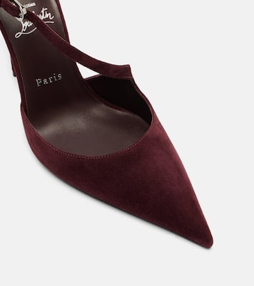 Miss Ziggyta 100 suede pumps | Christian Louboutin