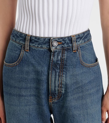 Jeans rectos de tiro bajo | Alaïa
