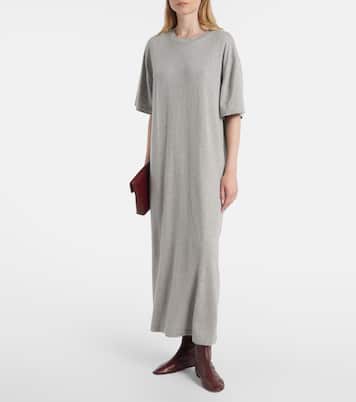 Maxikleid Kris aus Baumwolle und Kaschmir | Extreme Cashmere