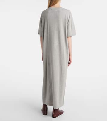 Maxikleid Kris aus Baumwolle und Kaschmir | Extreme Cashmere
