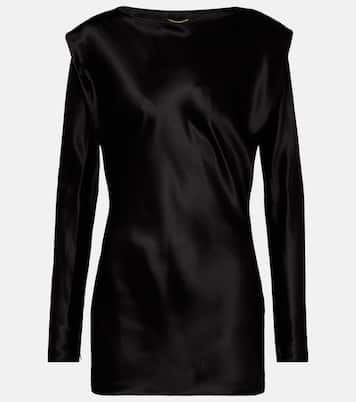Top de satén de seda | Saint Laurent