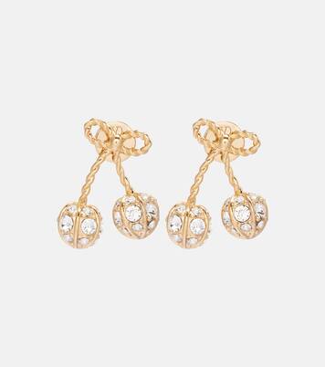 Chez Swarovski®-embellished earrings | Valentino