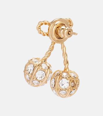 Chez Swarovski®-embellished earrings | Valentino