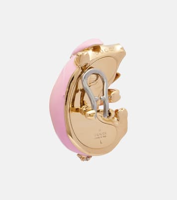 Embellished clip-on earrings | Gucci