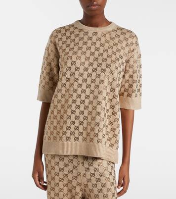 GG wool and cashmere-blend sweater | Gucci