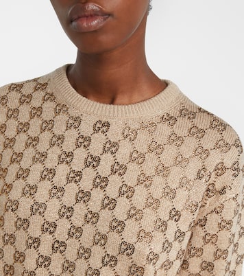 GG wool and cashmere-blend sweater | Gucci