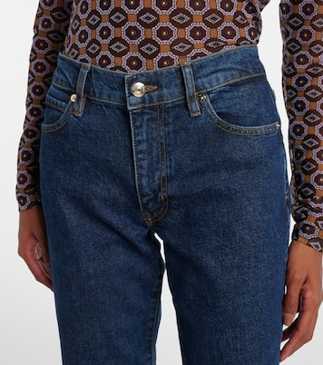 Borrowed cropped straight jeans | Frame