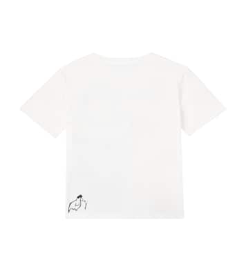 X Euan Roberts T-Shirt aus Baumwolle | Gucci Kids
