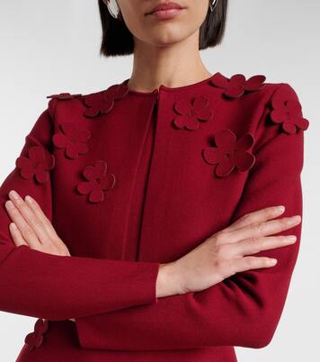 Floral cropped cardigan | Oscar de la Renta