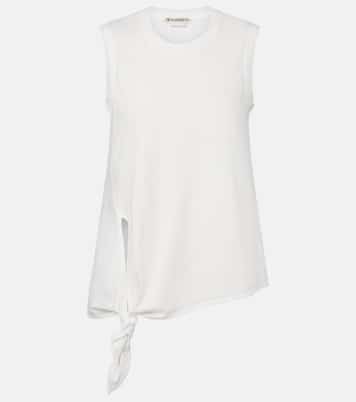 Cotton jersey tank top | JW Anderson