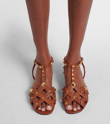 Studdy leather sandals | Valentino Garavani