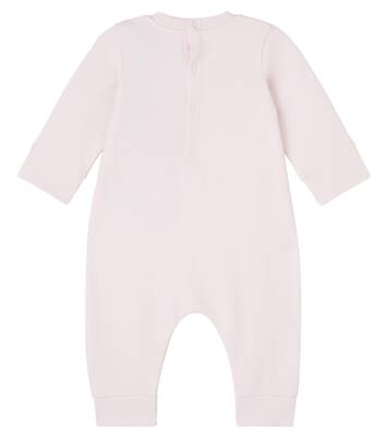 Baby logo cotton-blend onesie | Moncler Enfant