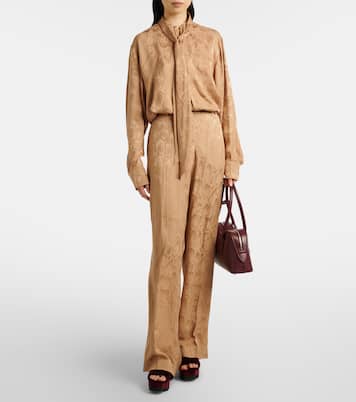 Sneak Elyse velvet wedge mules | Stella McCartney