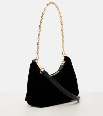 Prada Re-Edition Mini velvet shoulder bag | Prada